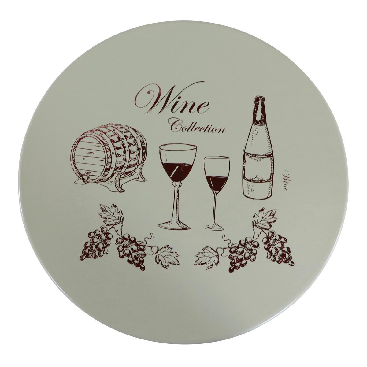 Gartenset Maxime Wein - Creme, Basics, Metall (60/74cm) - Ambia Garden