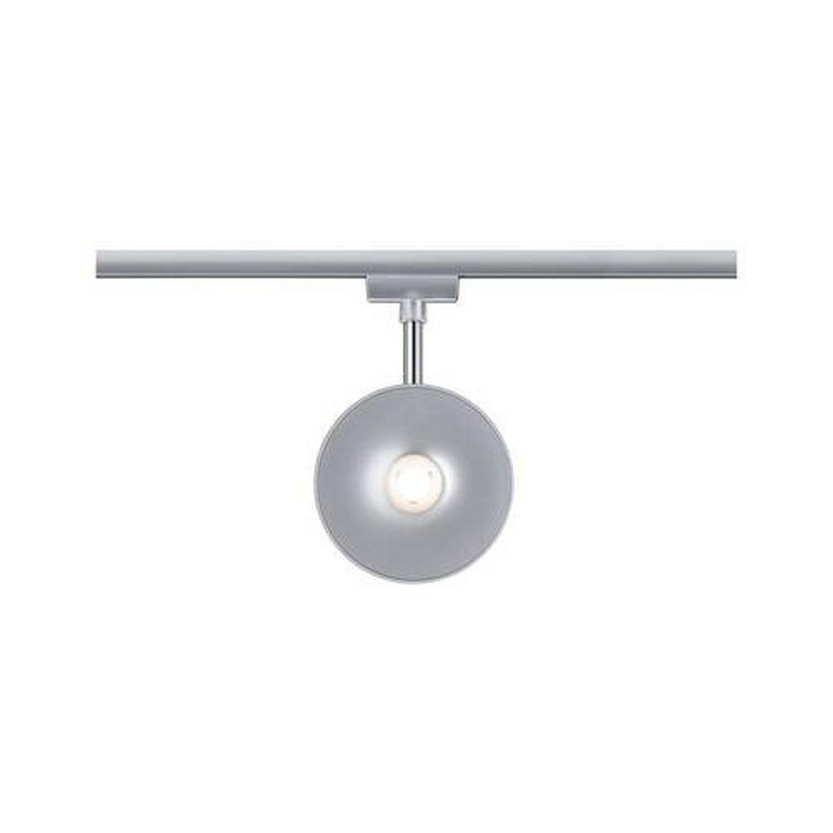 Schienensystem Schienenspot 96936 In Chromfarben, dimmbar - Chromfarben, Basics, Kunststoff (11,98/18,3/3,2cm) - Paulmann