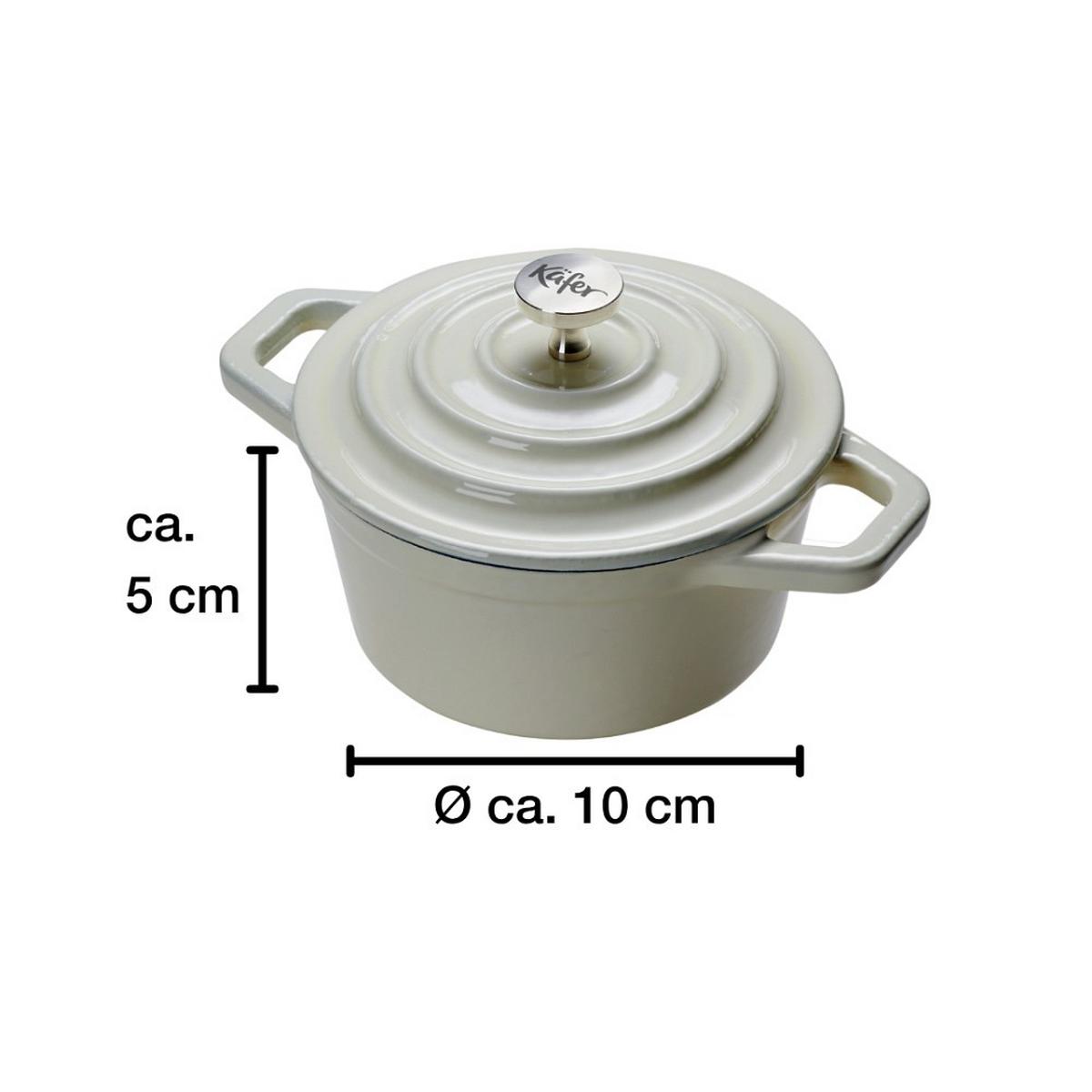 Pecsenyesütő 4308-Ka - krémszínű, Basics, fém (10.5/5cm) - Käfer