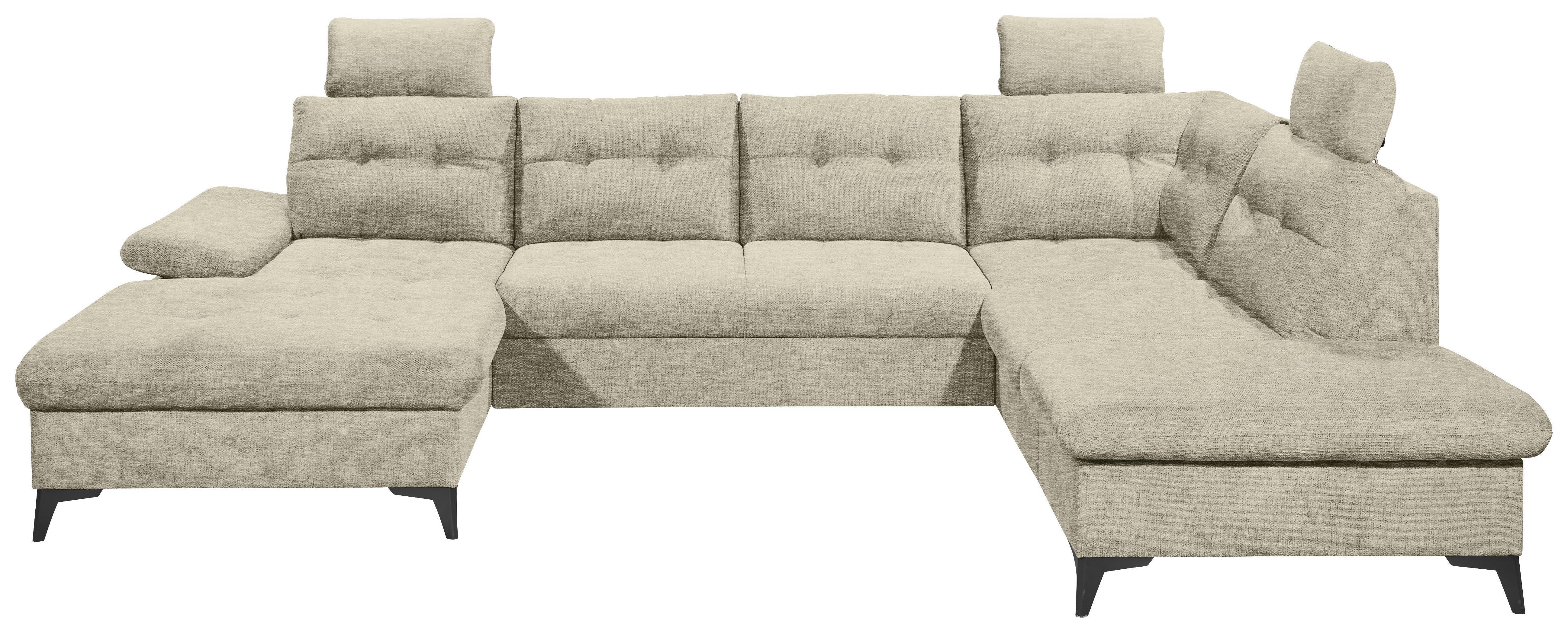 Wohnlandschaft Durban U Braun U: 170/324/218 cm
