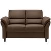 2-Sitzer-Sofa Cavoli, Braun B: 147 cm - Schwarz/Braun, MODERN, Textil (147/90/89cm) - Livetastic