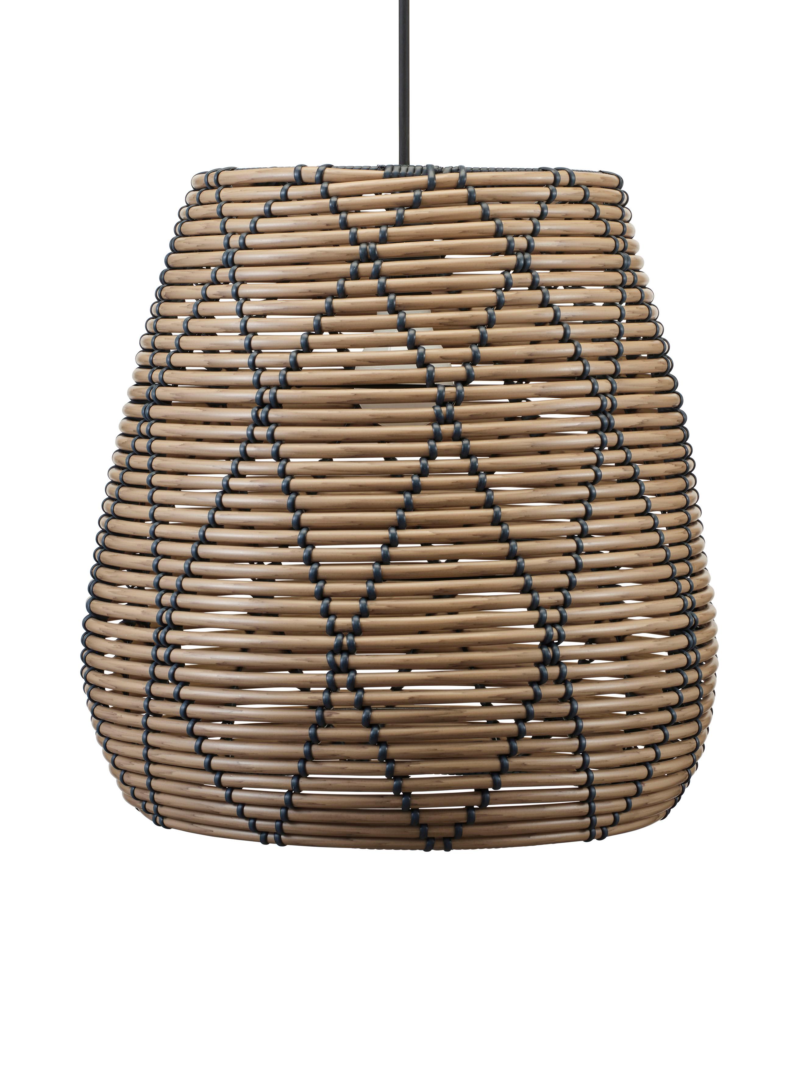 Außenhängeleuchte 8038-2503 - Natur, Kunststoff (38/25cm)