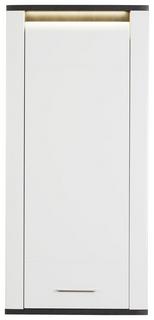 Weiß-Graues Hängeelement in Hochglanz kaufen Weiß-Graues Hängeelement in Hochglanz kaufen