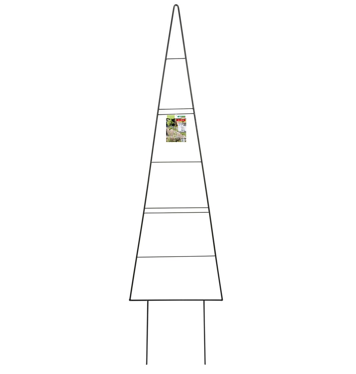 Rankgitter Tree Anthrazit Metall - Anthrazit, Basics, Metall (40/150cm)