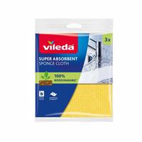 HUBKOVÁ UTIERKA 169743 - žltá, Basics (19/17.5/1.5cm) - Vileda