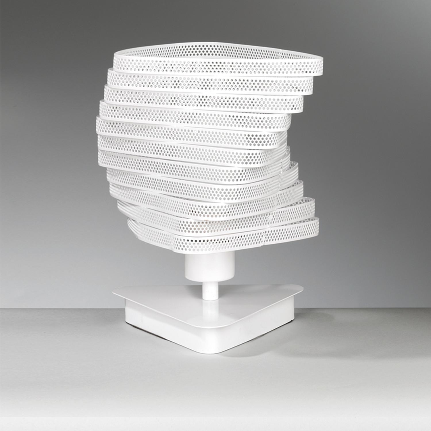 Nachttischleuchte 4841/lb - Weiß, Design, Metall (20/27cm)