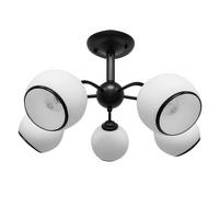 Deckenleuchte 35-26576 Marinen - Schwarz/Weiß, KONVENTIONELL, Metall (56/56/30cm)
