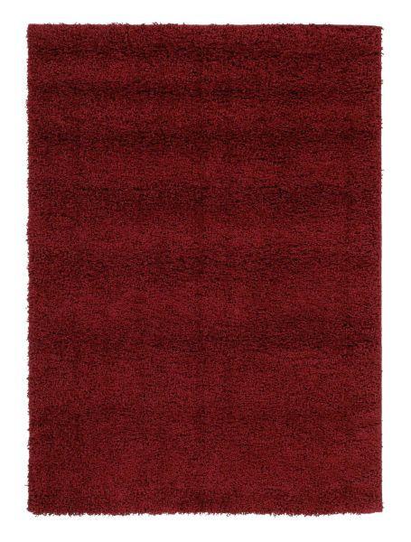 Hochflorteppich Fashion Shaggy Rot 80x200 cm - Rot, Basics, Textil (80/200cm) - Novel