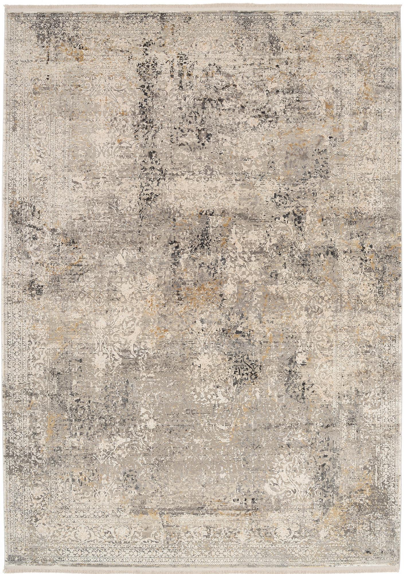 Webteppich Multicolor Avignon Naturfaser BxL: 300x400 cm - Dunkelgrau/Hellgrau, Design, Textil (300/400cm) - Dieter Knoll
