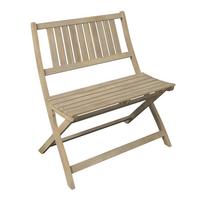 Gartenbank Minsk - Akaziefarben, MODERN, Holz (80/86/54cm) - Beldano