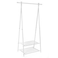 GARDEROBENSTÄNDER Weiß B: 64 cm - Weiß, Basics, Metall (64/155/41cm)