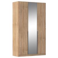 Drehtürenschrank Alabama Sonoma Eiche B: 136 Cm - Sonoma Eiche, MODERN, Holzwerkstoff (136/229/54cm) - Rauch Möbel