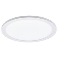LED-Paneel Sarsina Ø 30 cm dimmbar - Weiß, MODERN, Kunststoff/Metall (30/5cm) - Eglo