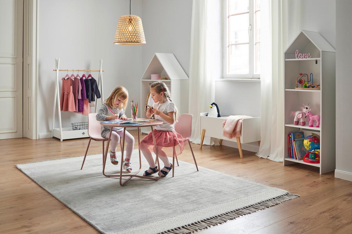 Stojan na šaty LIA - biela, Modern (73/126/43cm) - Bessagi Kids