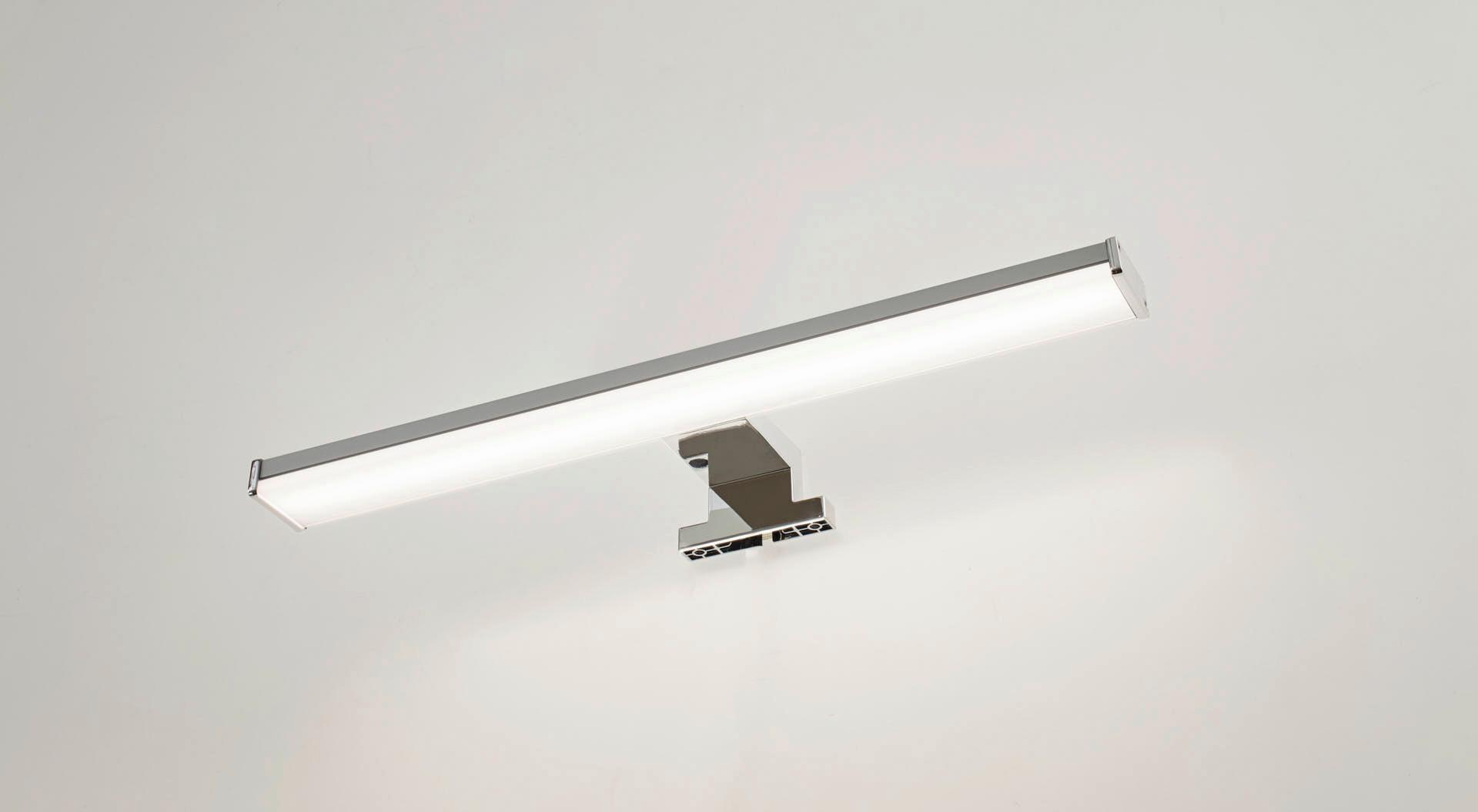 Svítidlo nad zrcadlo HELLI - barvy chromu, Konvenční, plast (40cm)