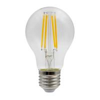 LED žiarovka E27, 4W, 230V - číra, sklo (6/10,6cm)