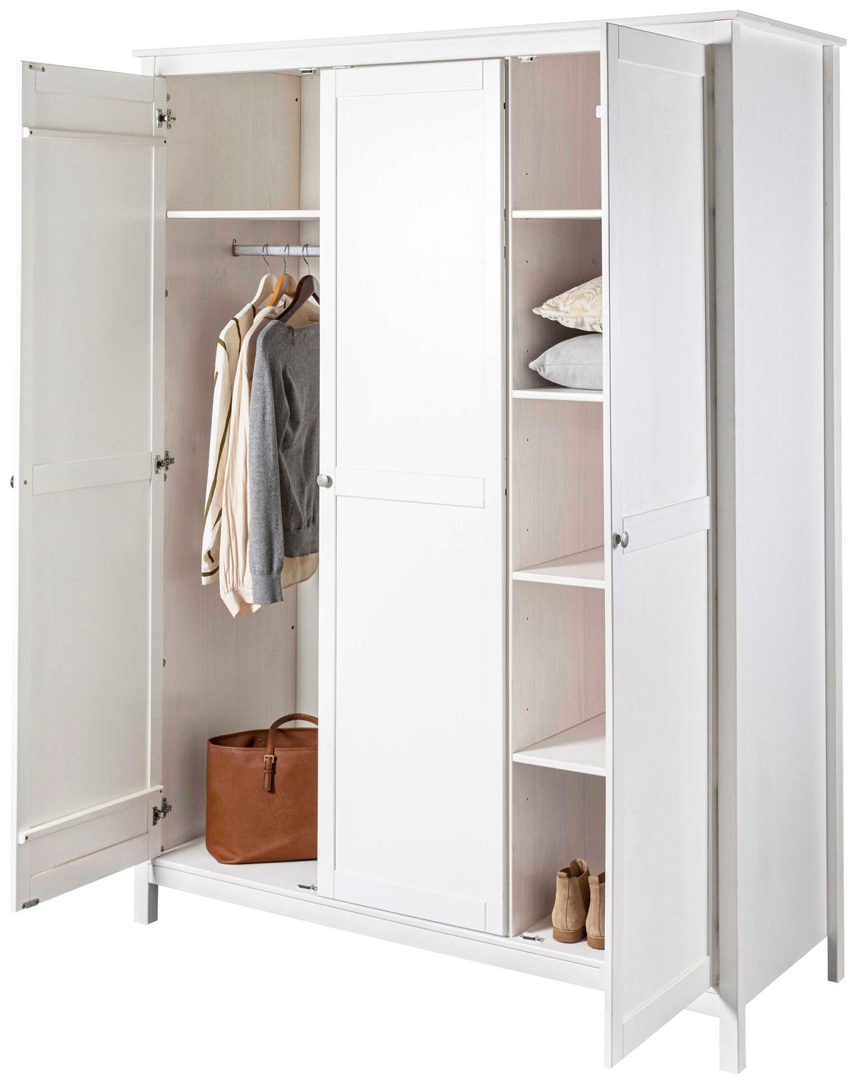 Einzelzimmer Vilmar Chilly Weiß 2-Teilig - Weiß, MODERN, Holz - MID.YOU