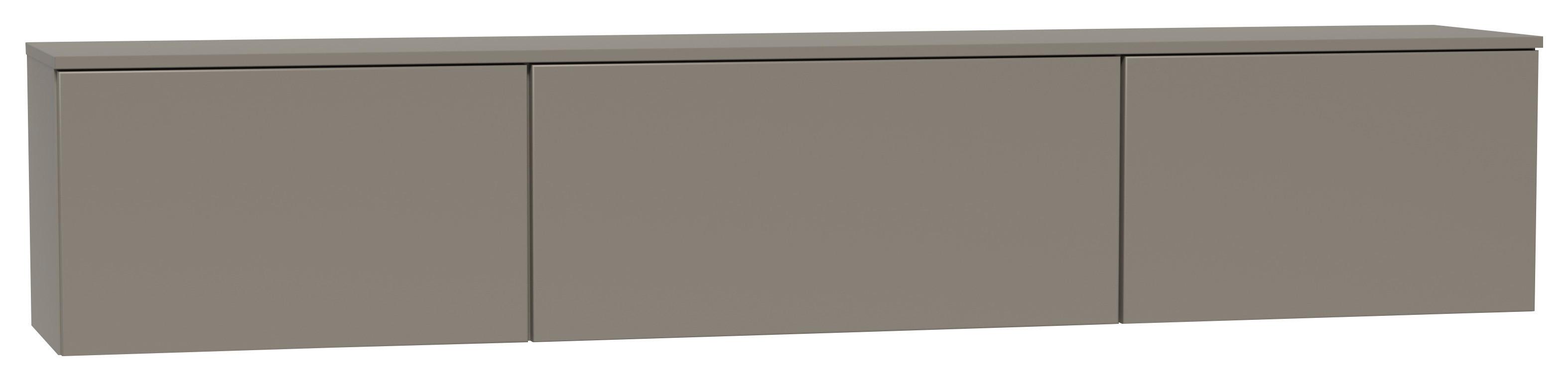 TV-Element Las Vegas Taupegrau B: 200 cm - Taupe, MODERN, Holzwerkstoff (200/36/37cm) - Vertico
