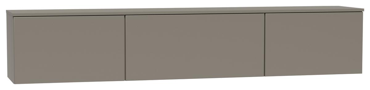 TV-Element Las Vegas Taupegrau B: 200 cm - Taupe, MODERN, Holzwerkstoff (200/36/37cm) - Vertico