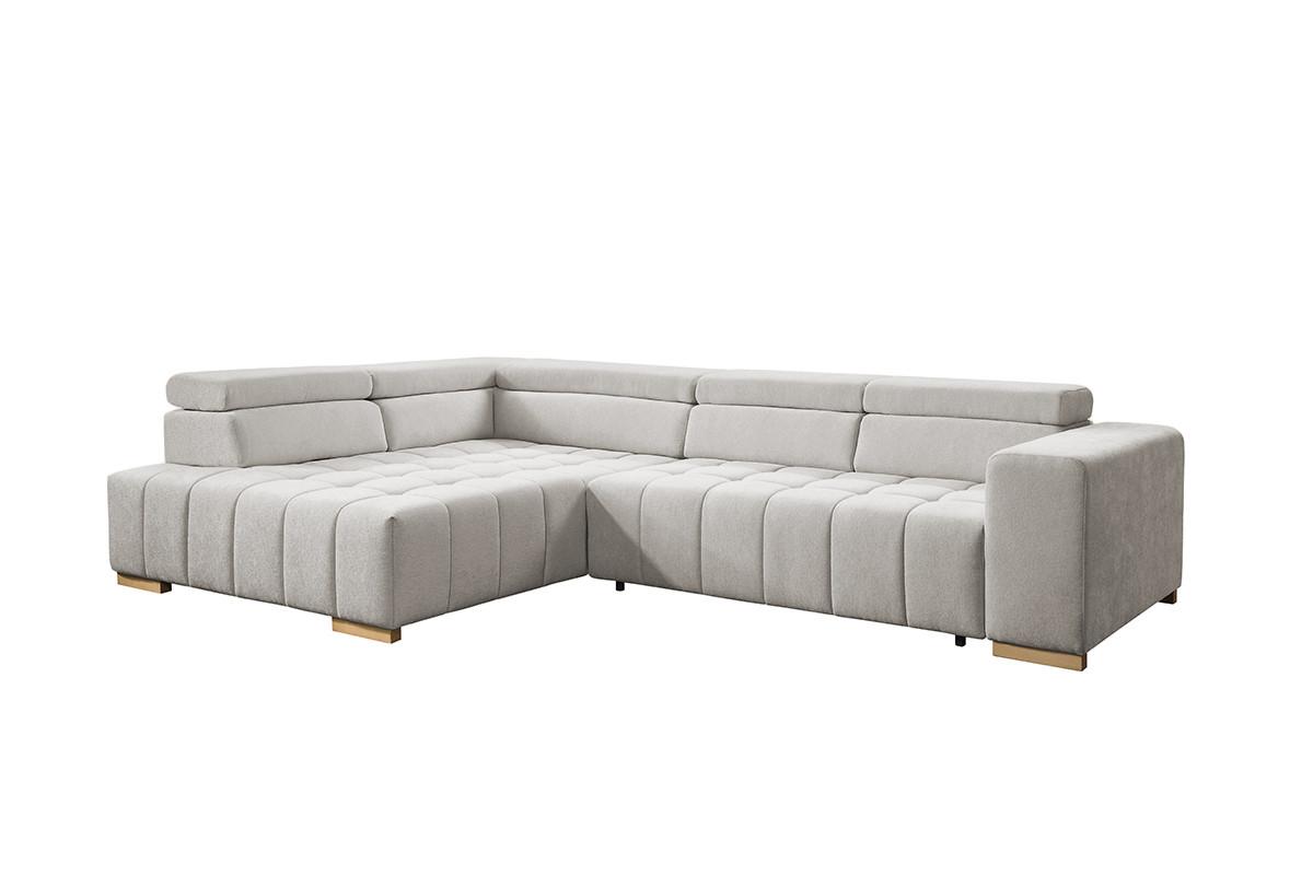 Ecksofa Elias Neu Beige S: 201x307 cm - Beige/Naturfarben, Design, Textil (201/307cm) - Livetastic