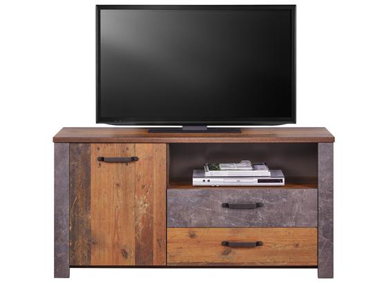 TV-Element Ontario - Dunkelgrau/Eichefarben, Trend, Holzwerkstoff (131/67,7/41,5cm) - Ombra TV-Element Ontario - Dunkelgrau/Eichefarben, Trend, Holzwerkstoff (131/67,7/41,5cm) - Ombra