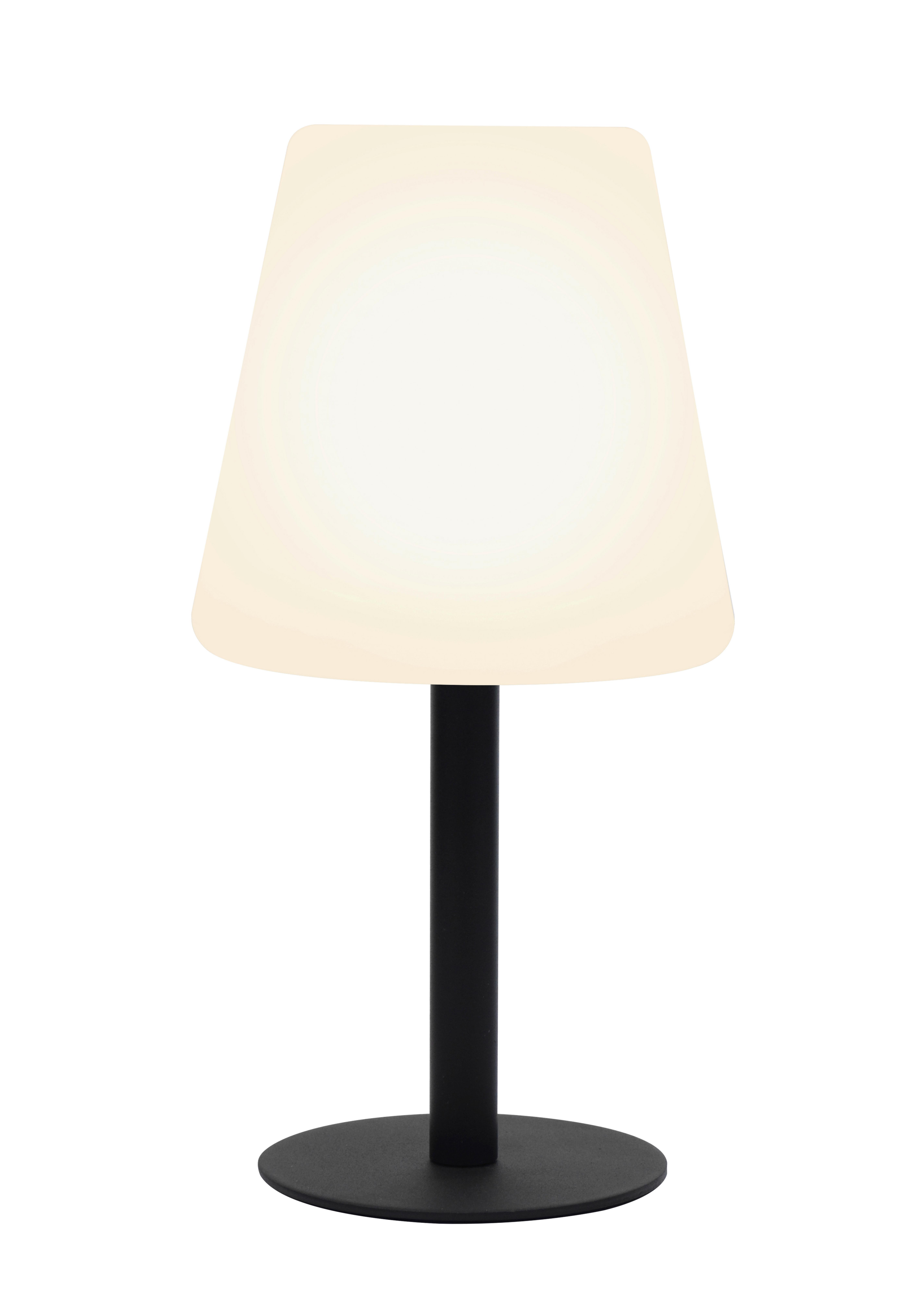 SOLÁRNE SVIETIDLO GIU - čierna/biela, Konventionell, kov/plast (15,5/31cm) - Modern Living
