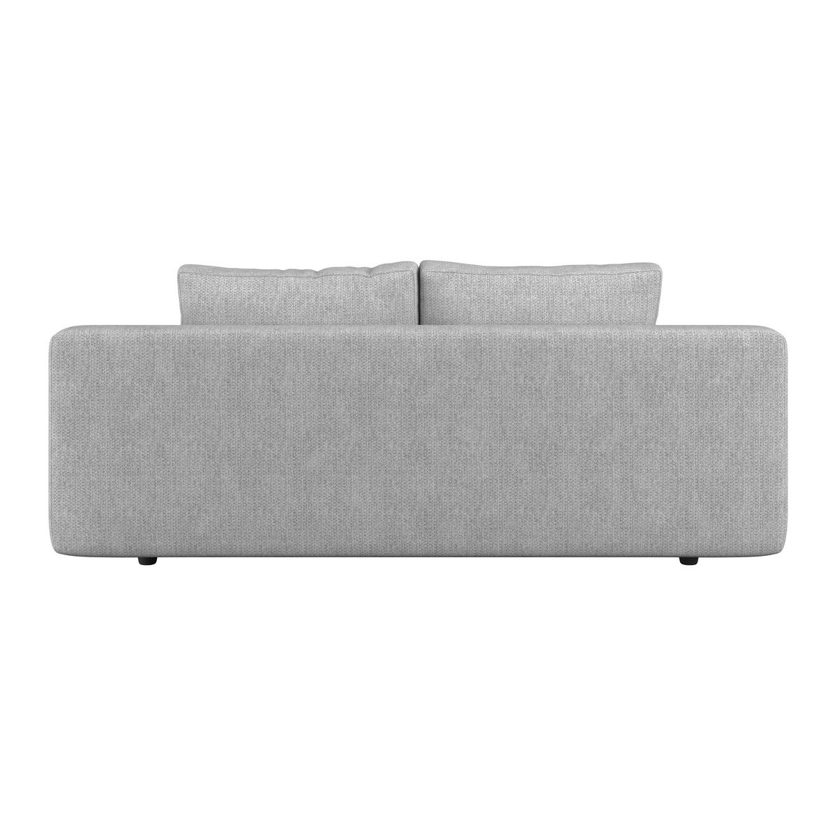 3-sitzer-sofa Mit Schlaffunktion Olso Hellgrau - Hellgrau, Trend, Holz/Kunststoff (205/72/100cm)