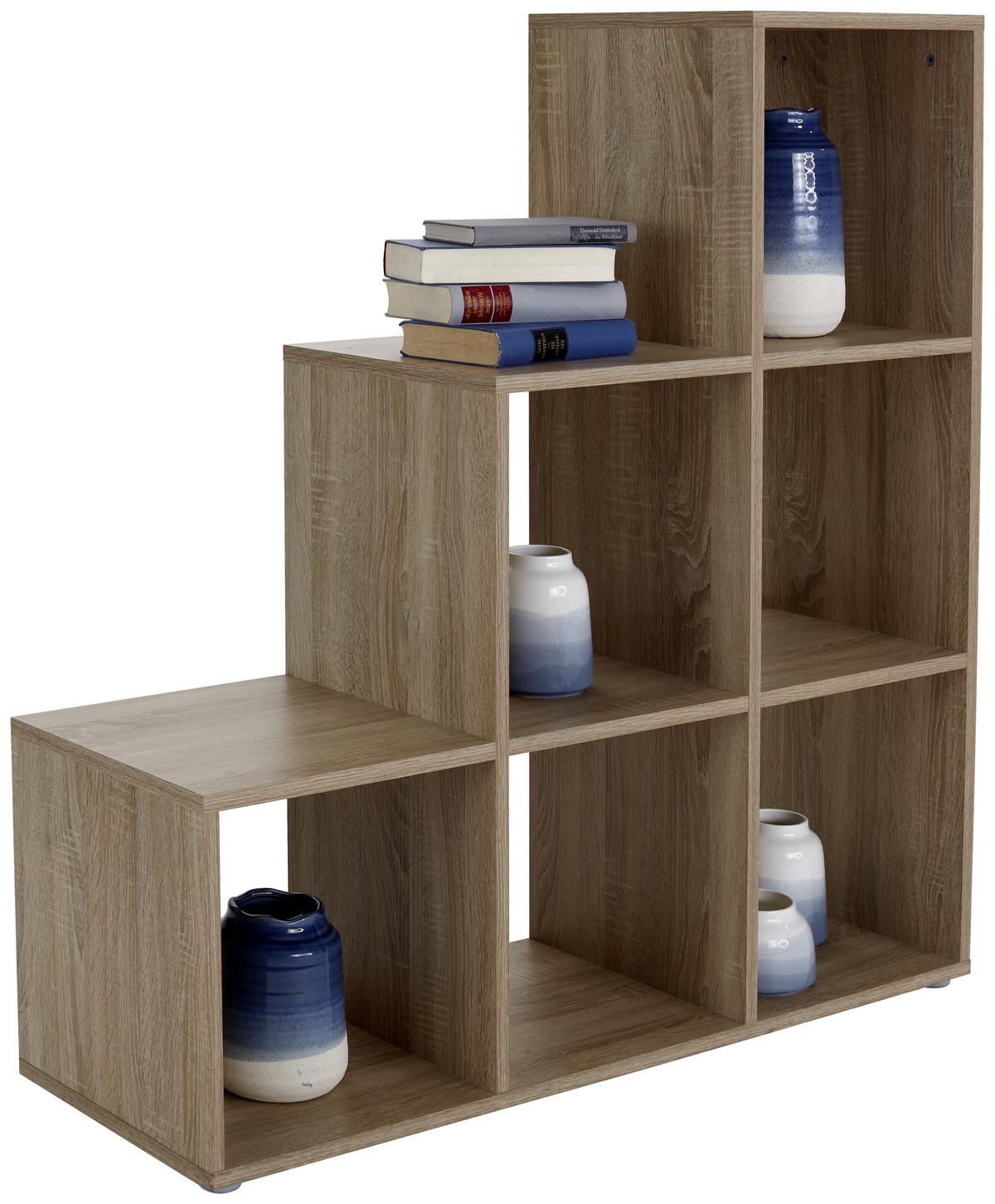 DĚLICÍ STĚNA PISA 3 -BP- - barvy dubu, Moderní (112/114/35cm)