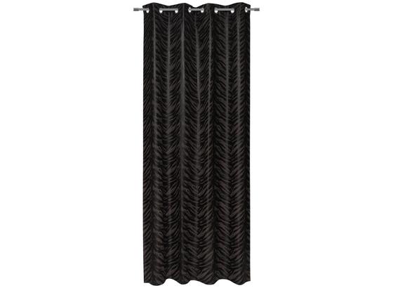 Záves S Krúžkami Animal - čierna, Štýlový, textil (140/245cm) - Mömax modern living Záves S Krúžkami Animal - čierna, Štýlový, textil (140/245cm) - Mömax modern living