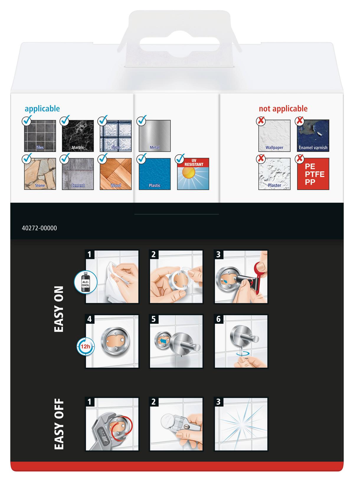 Toilettenpapierhalter Loxx 40272-00000-00 - Chromfarben, MODERN, Metall (14/10/7cm)