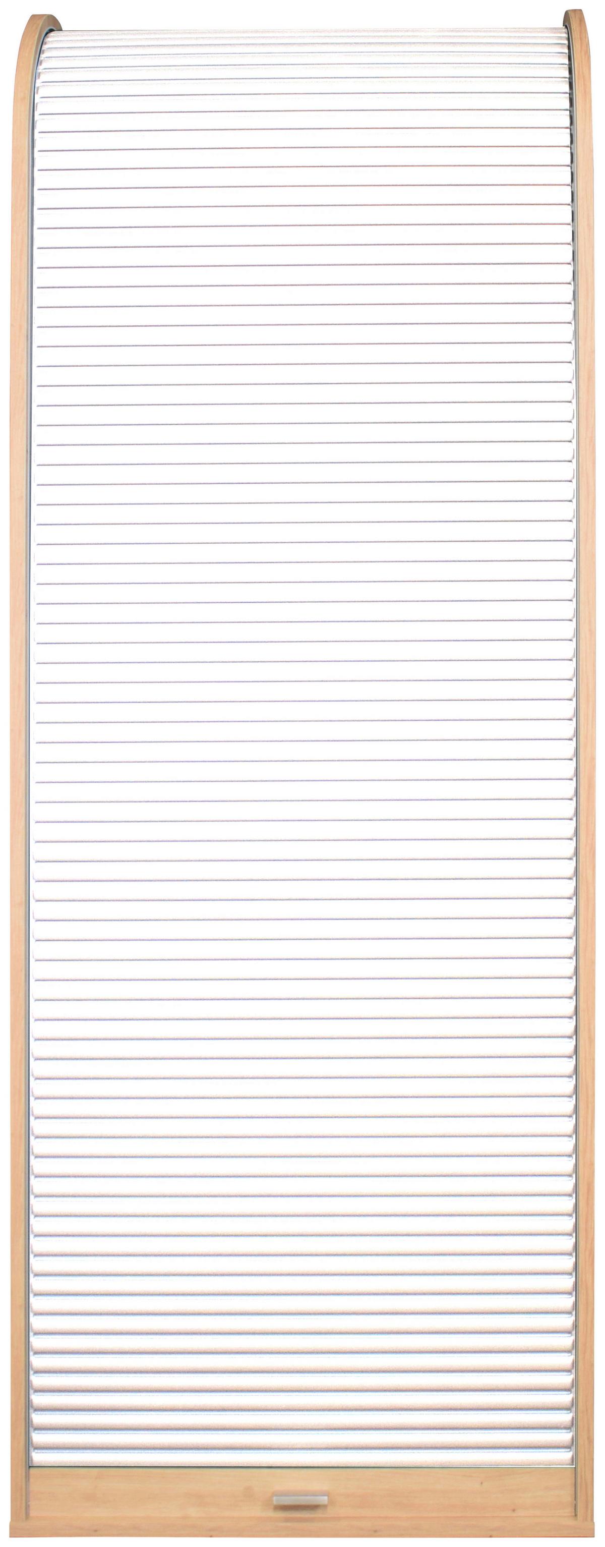 Aktenschrank Eiche Artisan/Weiß B: 69 cm - Weiß/Eiche Artisan, MODERN, Holzwerkstoff/Kunststoff (69/192/44cm) - Livetastic