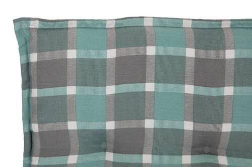 Auflage Sum 171x50x6cm Grau/Türkis - Türkis/Grau, Design, Textil (171/50/6cm) - Gardenson