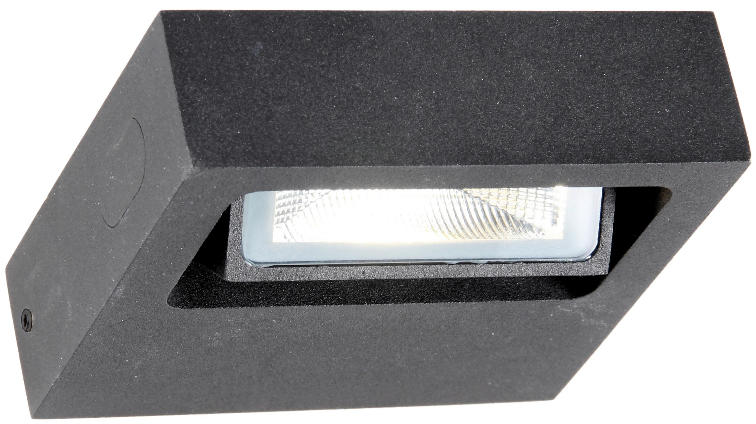 Außenwandleuchte 2528000321696 Minor - Anthrazit, Design, Metall (12/10,9/3,6cm)