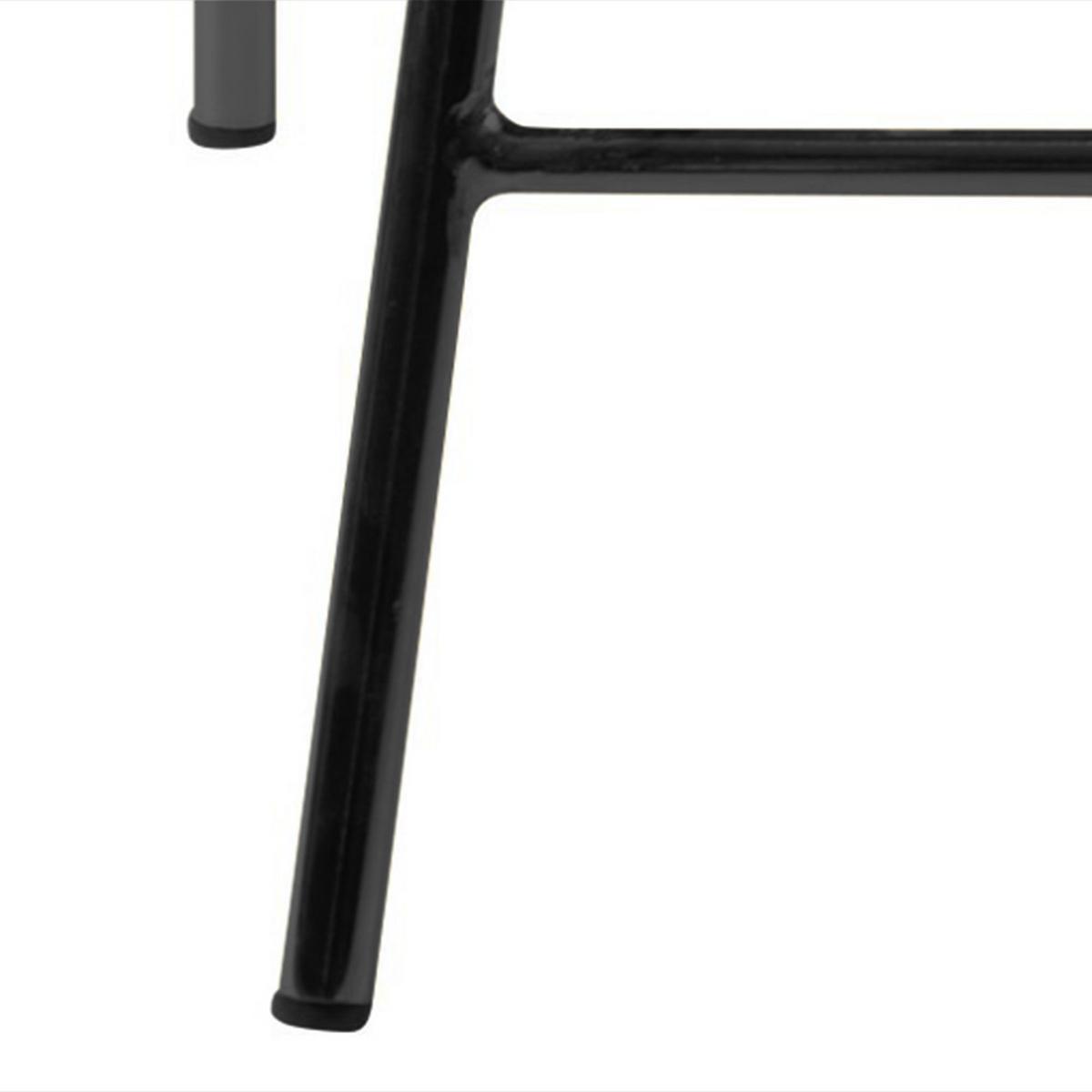 Armlehnstuhl Nelson Samtbezug Dunkelblau Gepolstert - Schwarz/Dunkelblau, Trend, Textil/Metall (56/76,5/54cm) - Carryhome