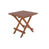Gartenbeistelltisch Cleveland - Naturfarben, Basics, Holz (50/50/50cm) - Gardenson