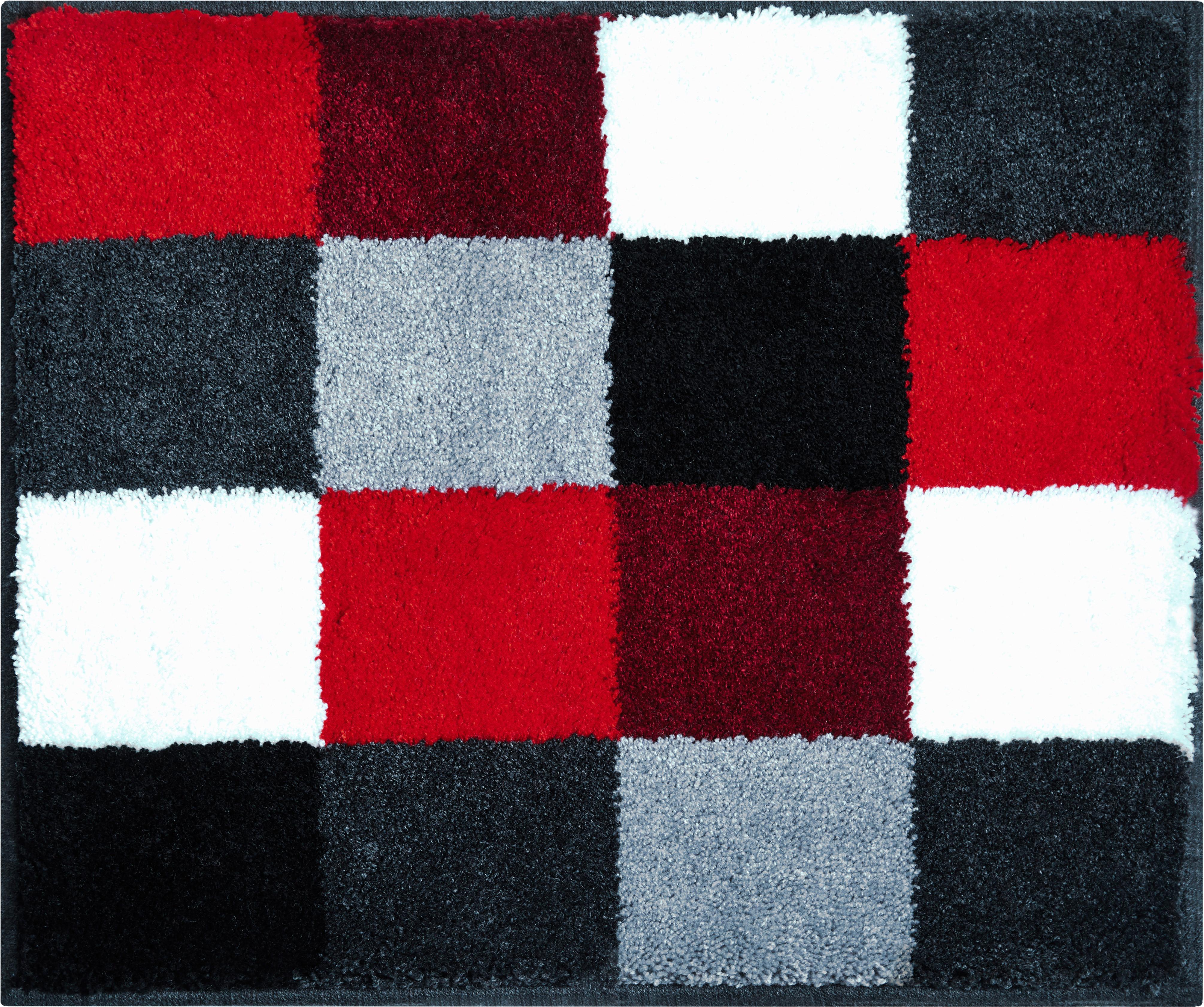 KOBEREC DO KOUPELNY B2747-076001014 - bílá/černá, Basics, textil (50/60cm) - Grund