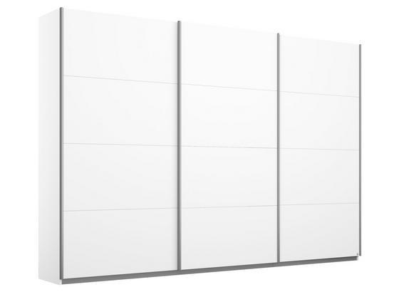 Schwebetürenschrank 271cm Belluno, Weiß Dekor - Weiß, MODERN, Holzwerkstoff (271/210/62cm) Schwebetürenschrank 271cm Belluno, Weiß Dekor - Weiß, MODERN, Holzwerkstoff (271/210/62cm)