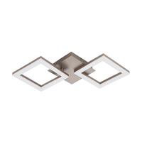 Deckenleuchte Huerta L: 47 cm - Weiß, Basics, Kunststoff/Metall (47/22,5/6,5cm) - Eglo