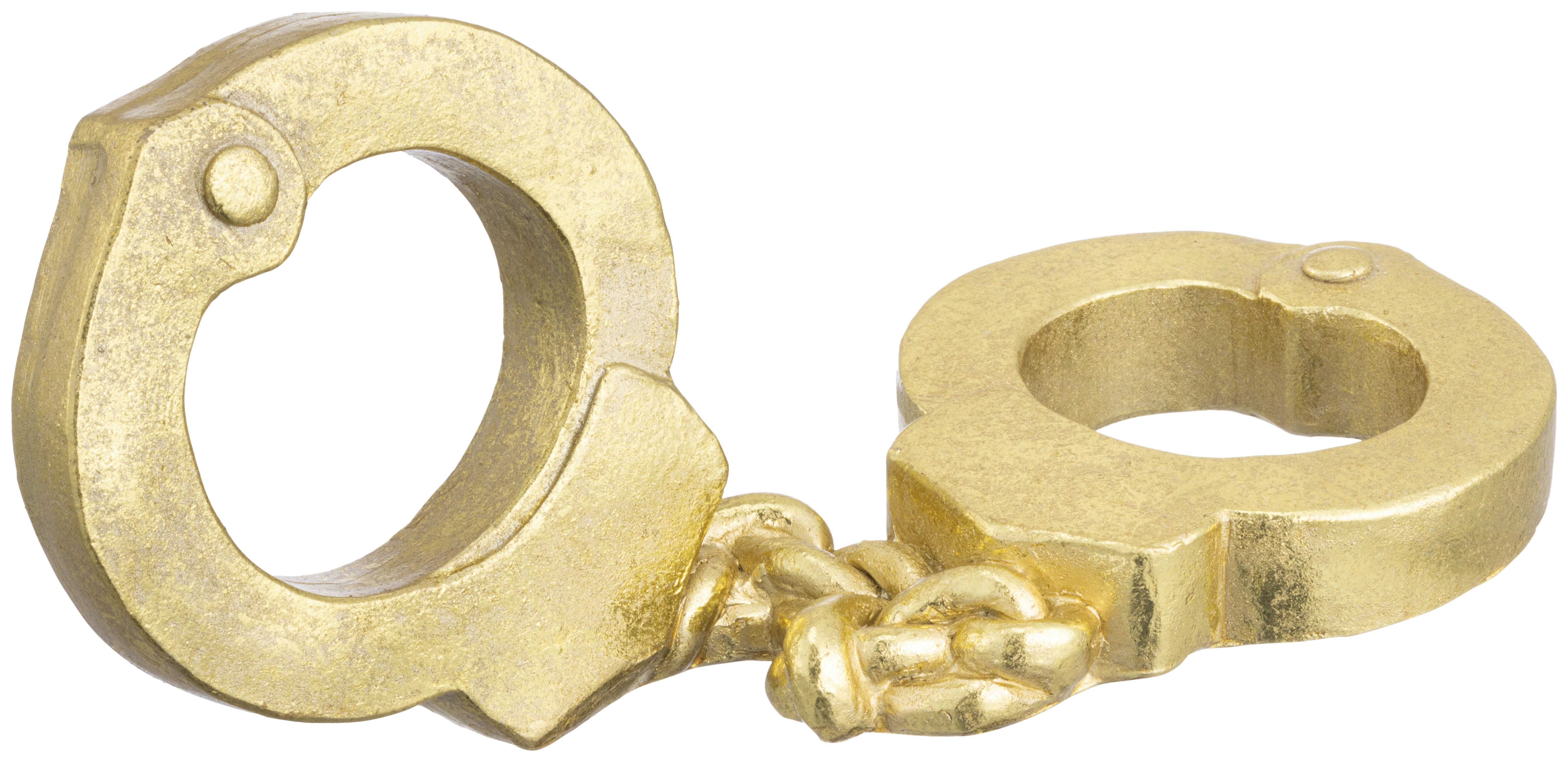 Skulptur Hannes - Goldfarben, KONVENTIONELL, Kunststoff (21/9/10cm) - Luca Bessoni