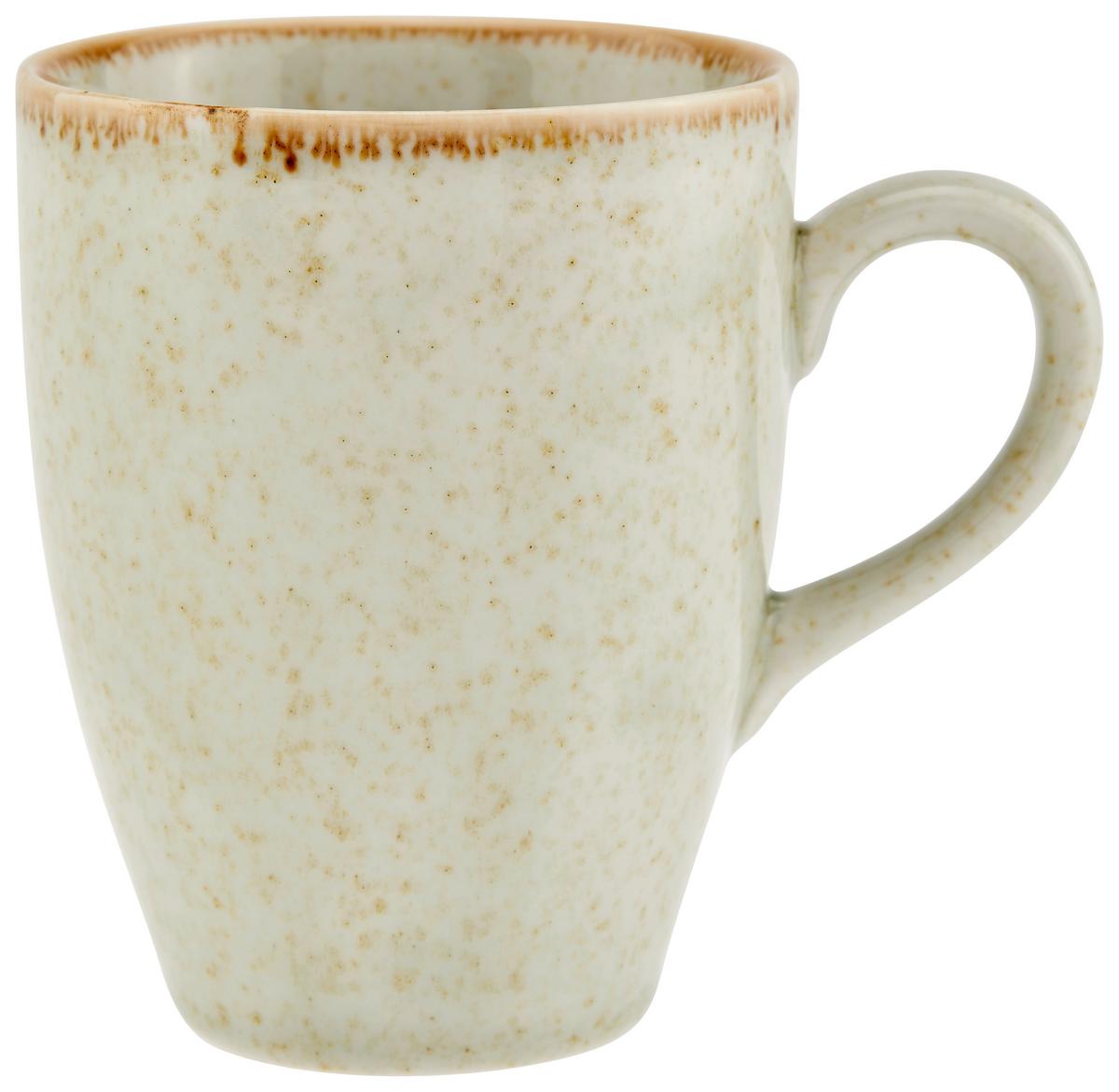 Kaffeebecher Porzellan 355 Ml Grün Sonora - Grün, MODERN, Keramik (11/8cm) - James Wood