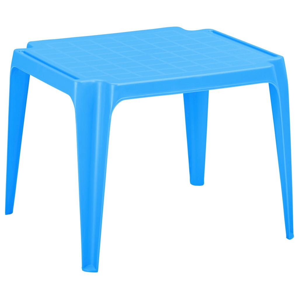 Kindertisch Tavolo Baby Blau Kunststoff wetterfest