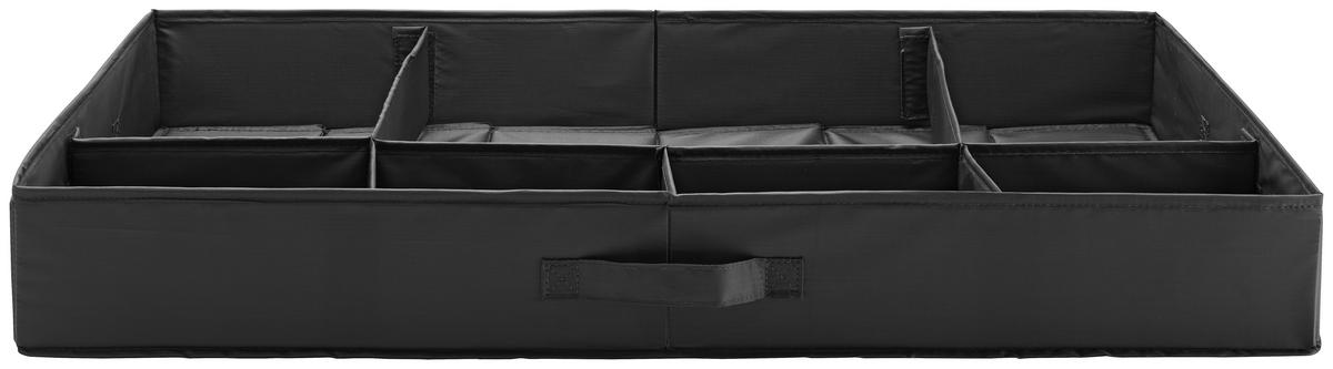 Zásuvkový box Unit, L - sivá, Konventionell, textil/plast (79,7/43,2/10,5cm) - Modern Living