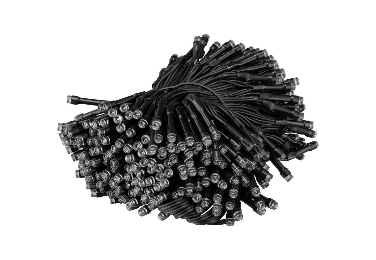 Solarleuchte, 400 Leds Ketti - Schwarz, Basics, Kunststoff (2395cm) - Homezone