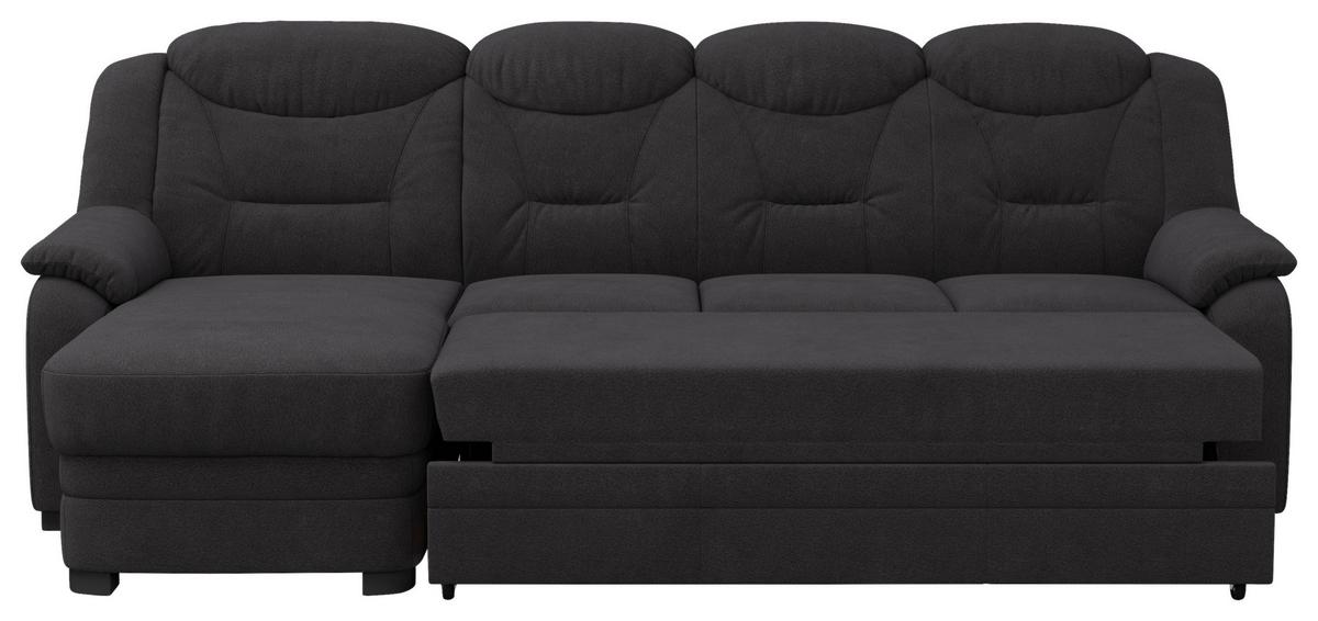 Ecksofa Marcus Schwarz S: 162x257 cm - Schwarz, Basics, Textil (162/257cm) - MID.YOU