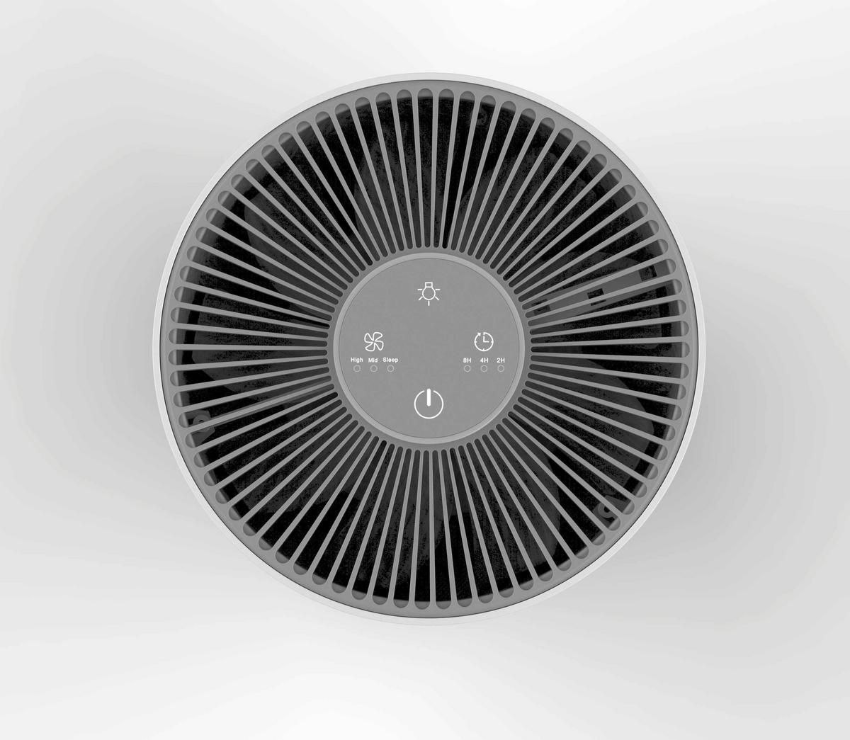 Luftreiniger Volume Bis 16 M², Hepa-Filter - Weiß, Basics, Kunststoff (20/39/20cm) - P & B