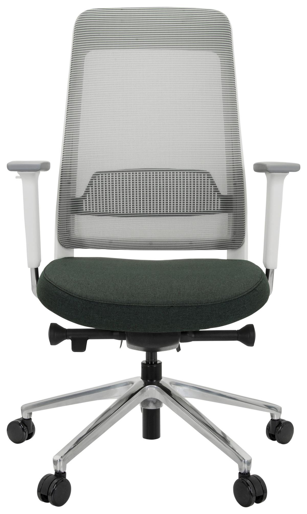 Bürostuhl Chiaro T2 Mit Wippfunktion Schwarz/Weiß - Schwarz/Weiß, MODERN, Kunststoff/Textil (67/118/63cm) - MID.YOU