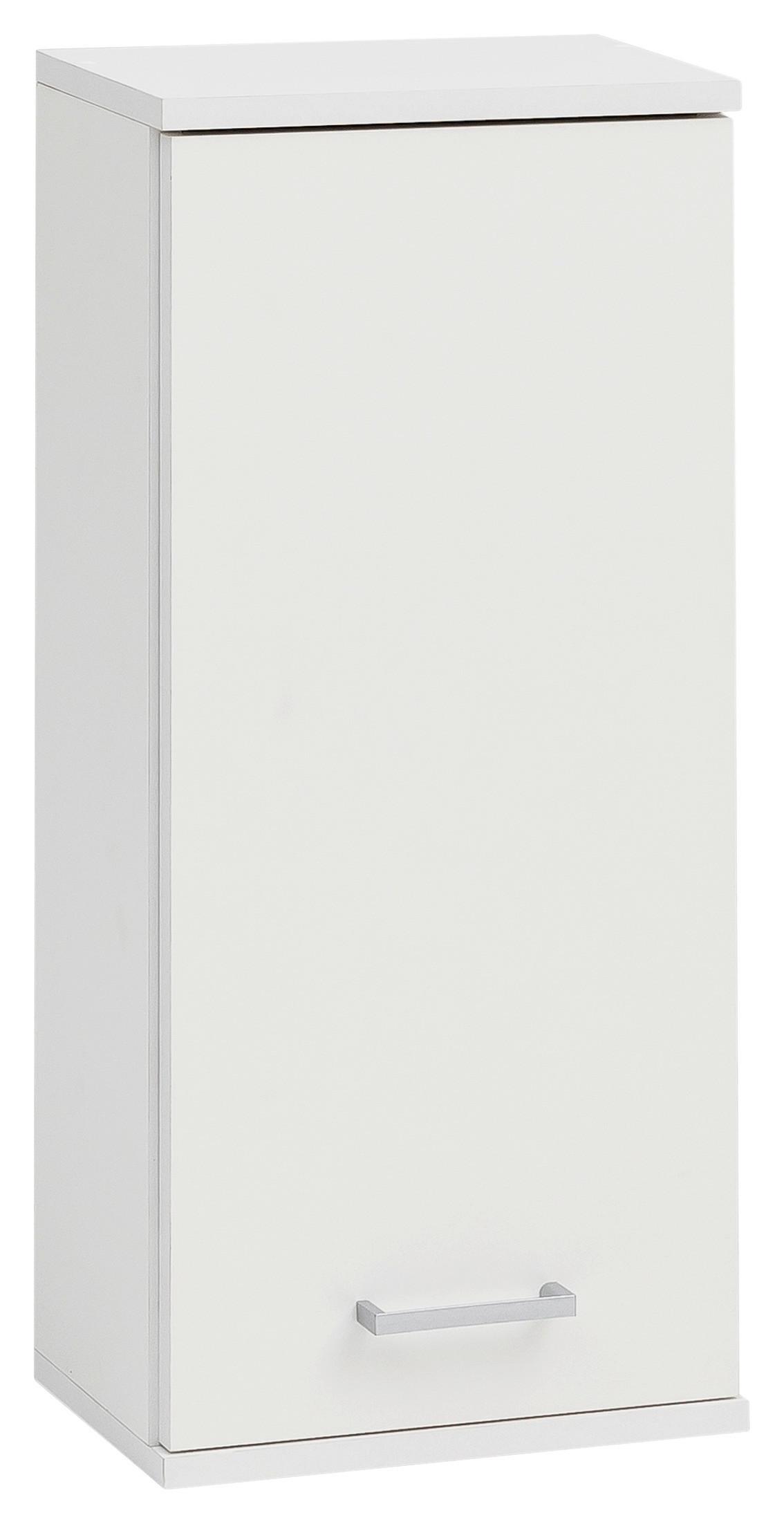 Hängeschrank Mit 1 Tür Lorenz B: 30 cm Weiß - Weiß, MODERN, Holzwerkstoff (30,3/70,8/20,5cm) - MID.YOU