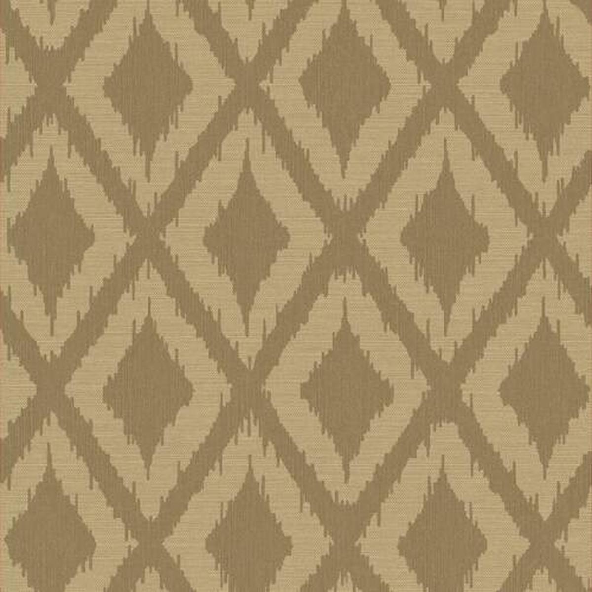 Vliestapete Ikat, Camel - Cappuccino, Basics, Papier/Kunststoff (52/1005cm)