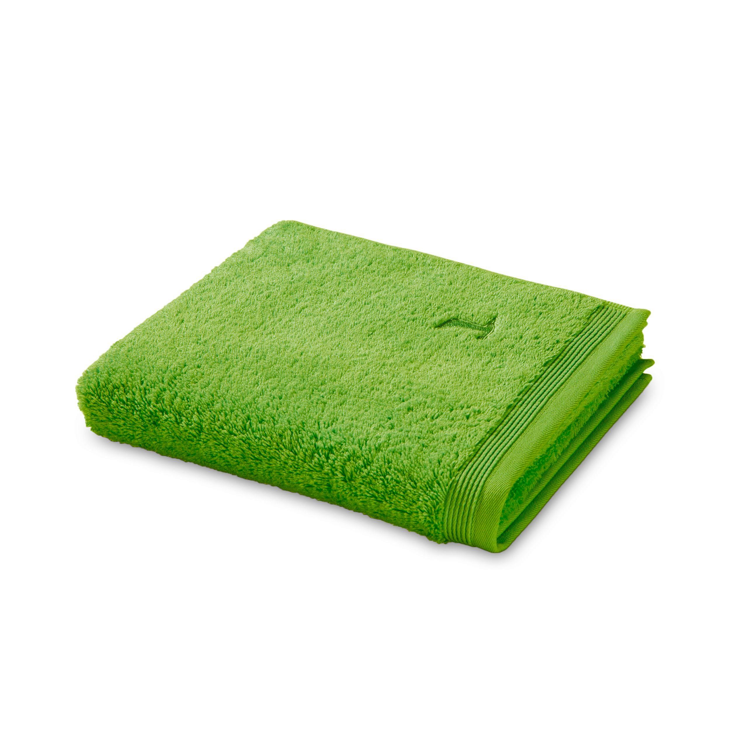 Duschtuch Superwuschel 550 G/ M⊃2 Grün/Peridot 80x150 - Grün, Basics, Textil (80/150cm) - Moeve