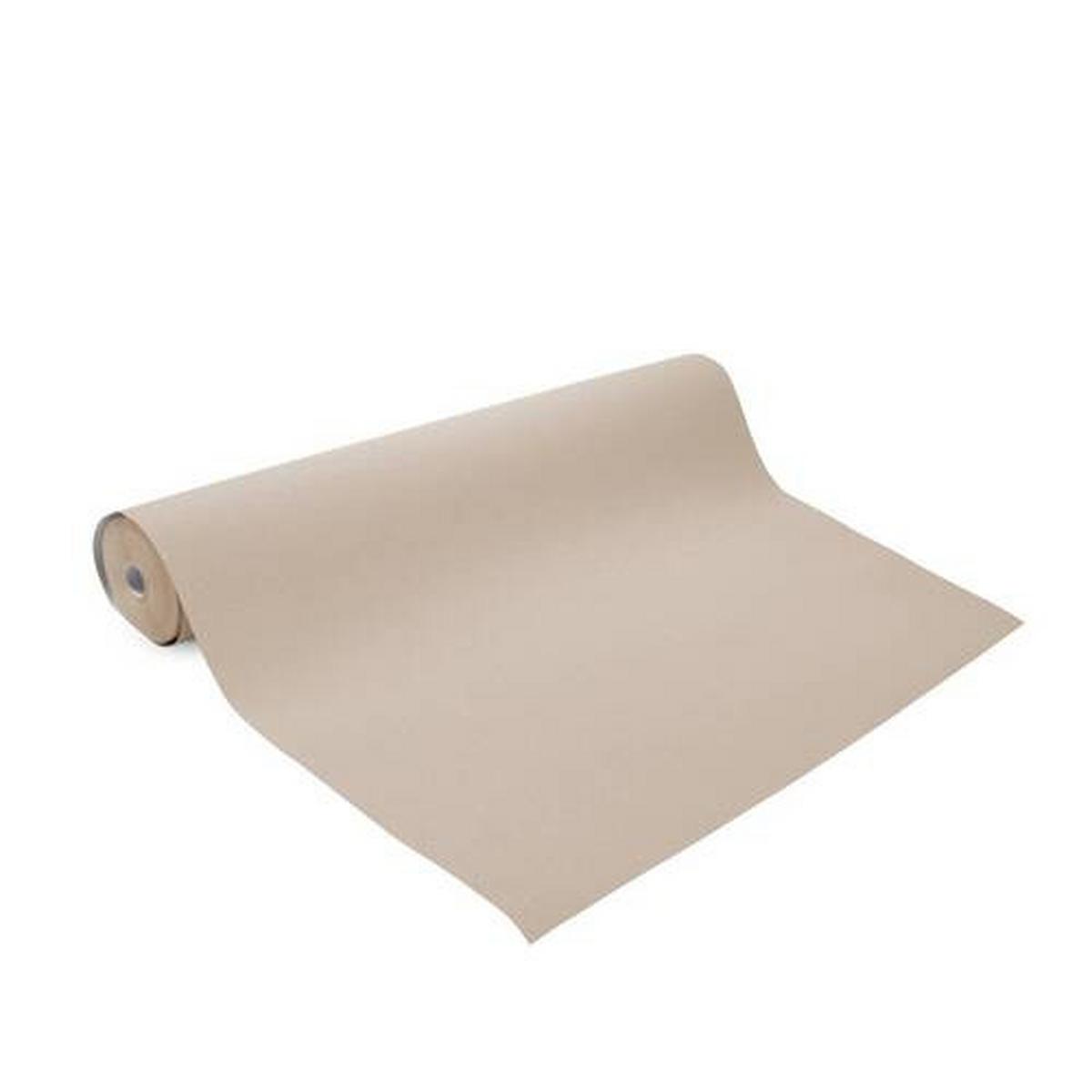 Vliestapete 105481 - Taupe, Basics, Papier/Kunststoff (52/1000cm)